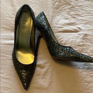 Guess Black glitter Shoes